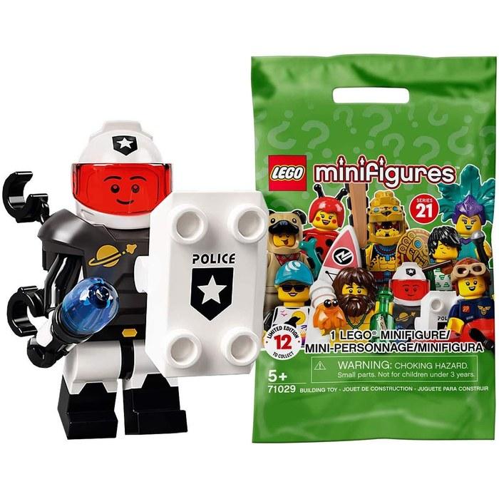 LEGO Minifigure Series 21 Space Police Guy [71029-10] One Size