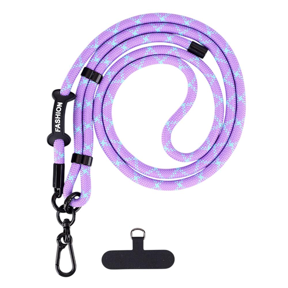 Verstellbares Handy-Lanyard 7mm Nackenband Anti-Verlust Crossbody Handyhüllen-Riemen für den Außenbereich