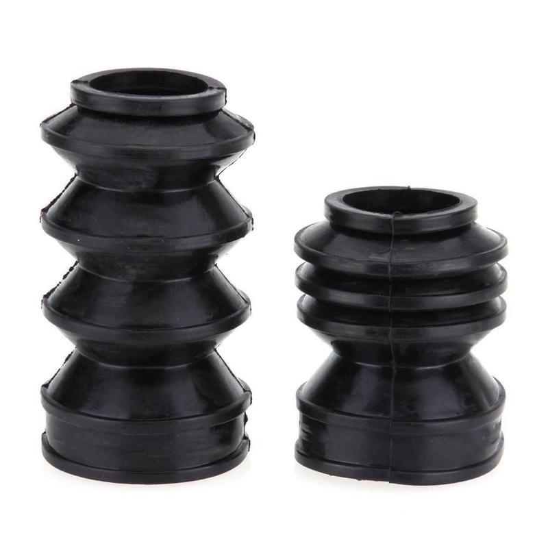 39mm Gummi Gaffelbeskyttelse Gaiters Gators Støvler For Harley Sportster