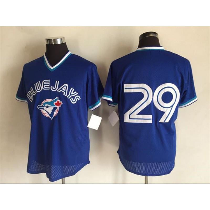 Vintage Toronto Blue Jays Baseball Jersey Unisex Embroidered Sport Shirt Fan Apparel