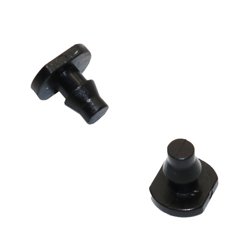 1/4 Inch Irrigation Hose End Plug Garden Irrigation Fittings for 4/7mm Hose Cut Off Water Flow Hose Connectors 50 Pcs
