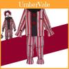 Clown Cosplay Costume For Halloween And Stage Performance With Polyester Fabric For Men And Women