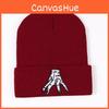 Whimsical Knitted Beanie 2023 New Korean Wool Cap Female Autumn Winter Cold Cap Warm Hat Male Trend