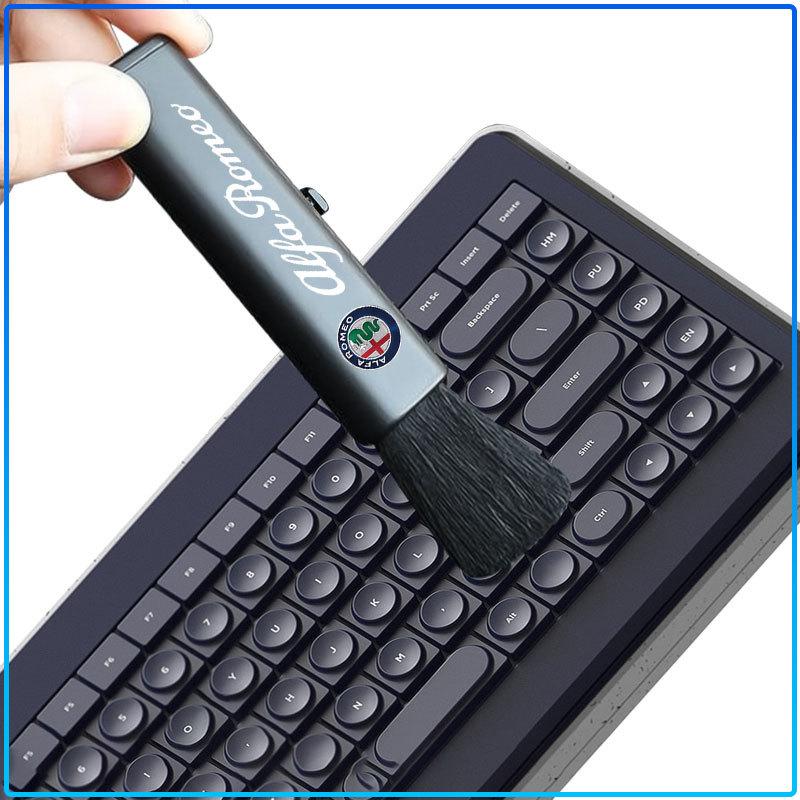 Car Air Conditioner Outlet Clean Brush Dust Remover Accessories For Alfa Romeo 147 159 Giulietta Giulia Mito Spider Alpha Nheadrest
