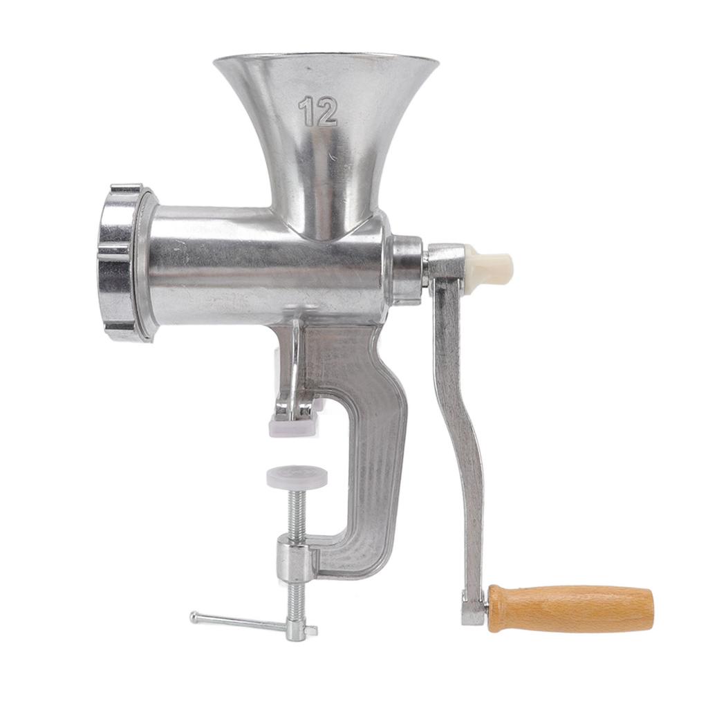 Manuelle Fleischmühle aus Aluminiumlegierung Multifunktionale Haushaltsklemmen-Handmühle mit langem Griff