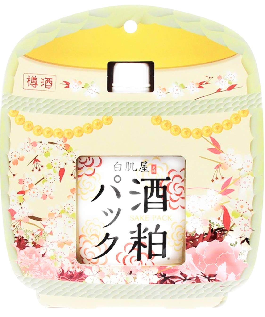 

Navis Shirohadaya Sake Kasu Pack 120g Apply and wash off Daiginjo Sake Kasu Pack (for face)