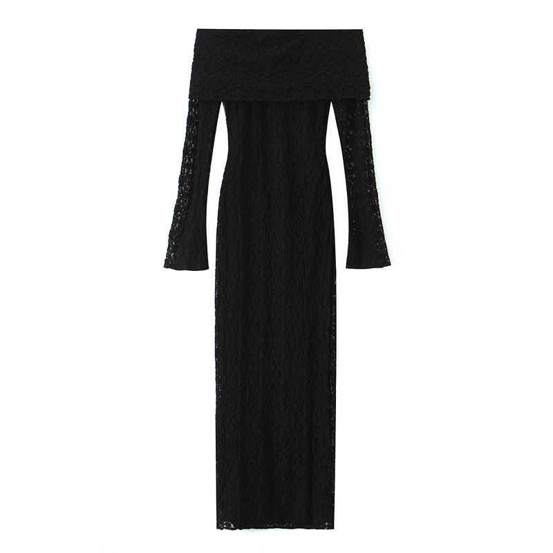 Za Export New Arrival Women's Clothing ZR Fashion Style Fashion All-Match Sexy Lace Tube Top Dress 4661251