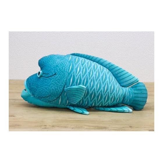 Takeoff Plush Sea and Fish Napoleon Fish