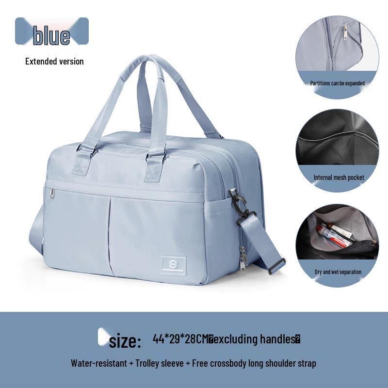 Lightweight Women's Travel Duffle Bag - Large Capacity, Portable, Carry-on for Short Business Trips and Hospital Storage