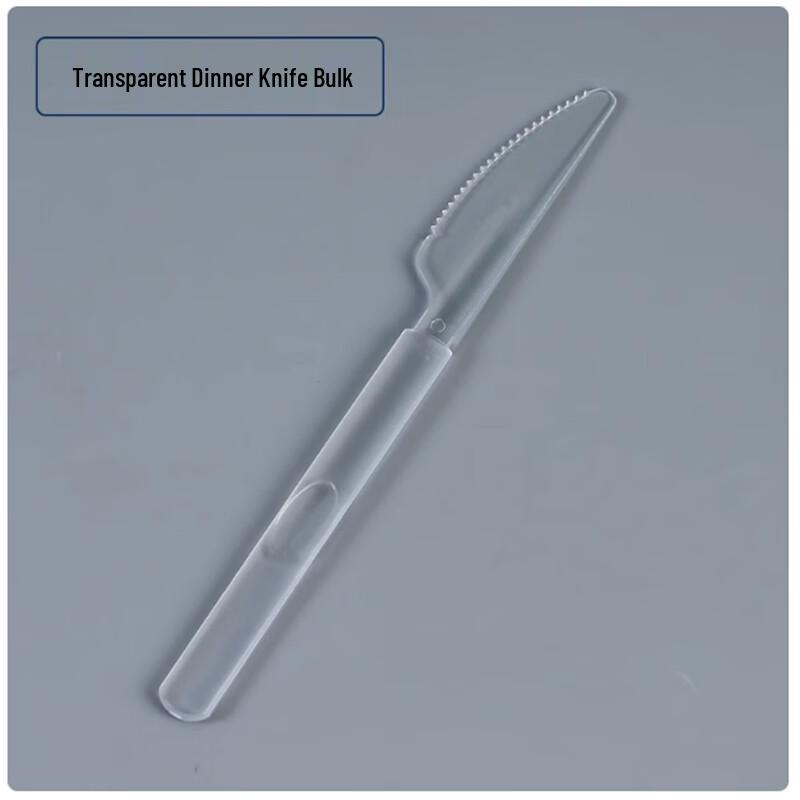Sanbile Disposable Clear Plastic Knives