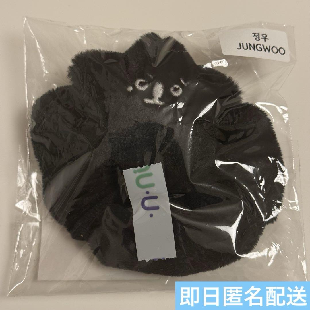 

[USED] NCT127 Jungwoo THE MOMENTUM Black Starfish Scrunchie
