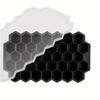 Ice Cube Mold, Silicone Honeycomb Ice Cube Tray with Lid, Ice Cube Tray Met , Afneembaar Deksel, Easy-Release Siliconen