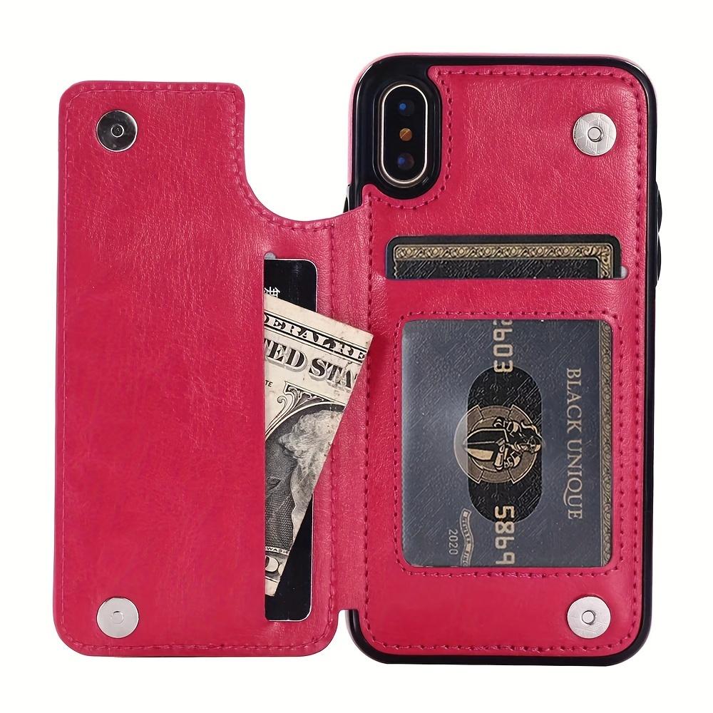 Leather Wallet Case For IPhone 14/13/12/11/Pro Max/Mini/XR/X/XS Max/8/7/6S/6 Plus/SE2/SE3/2022/2020 - Card Holder & Flip Back Cover