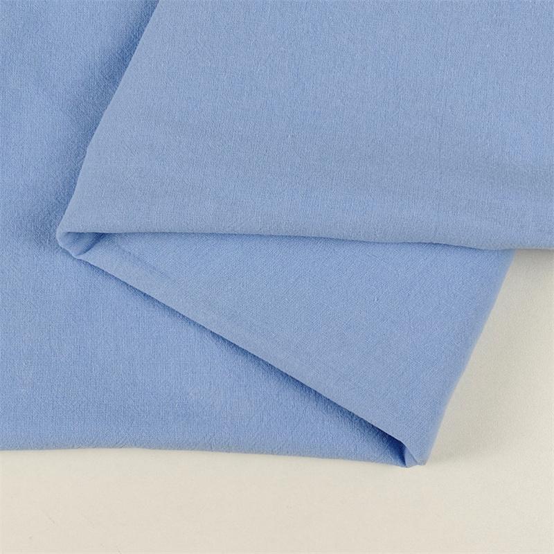 Chinesischer Stil Einfarbige Gewaschene Baumwolle Stoff DIY Der Hintergrundstoff für Das Foto Ist Plissiert Reine Baumwolle Zuhause Hanfu