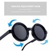 Verstellbare Tönung Sonnenbrille Retro Runde Polarisierte Brille mit ND-Filtergläsern Herren Damen Outdoor Strand Sonnenbrille zum Autofahren Angeln Golf