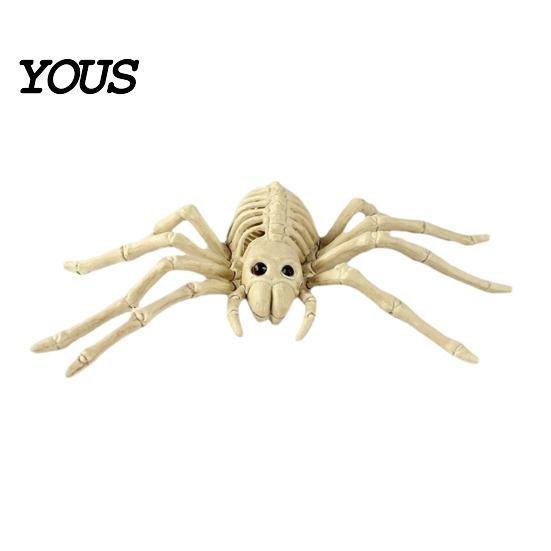 Decoración Duradera de Esqueleto de Halloween Esqueleto de Animal, Pez Pájaro Araña Serpiente Gato Realista Modelo de Calavera Reutilizable para Fiesta, Casa Embrujada, Escena de Cementerio
