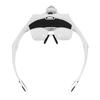 Magnifying Glass Lens LED Light Lamp Visor Head Jeweler Headband Magnifier