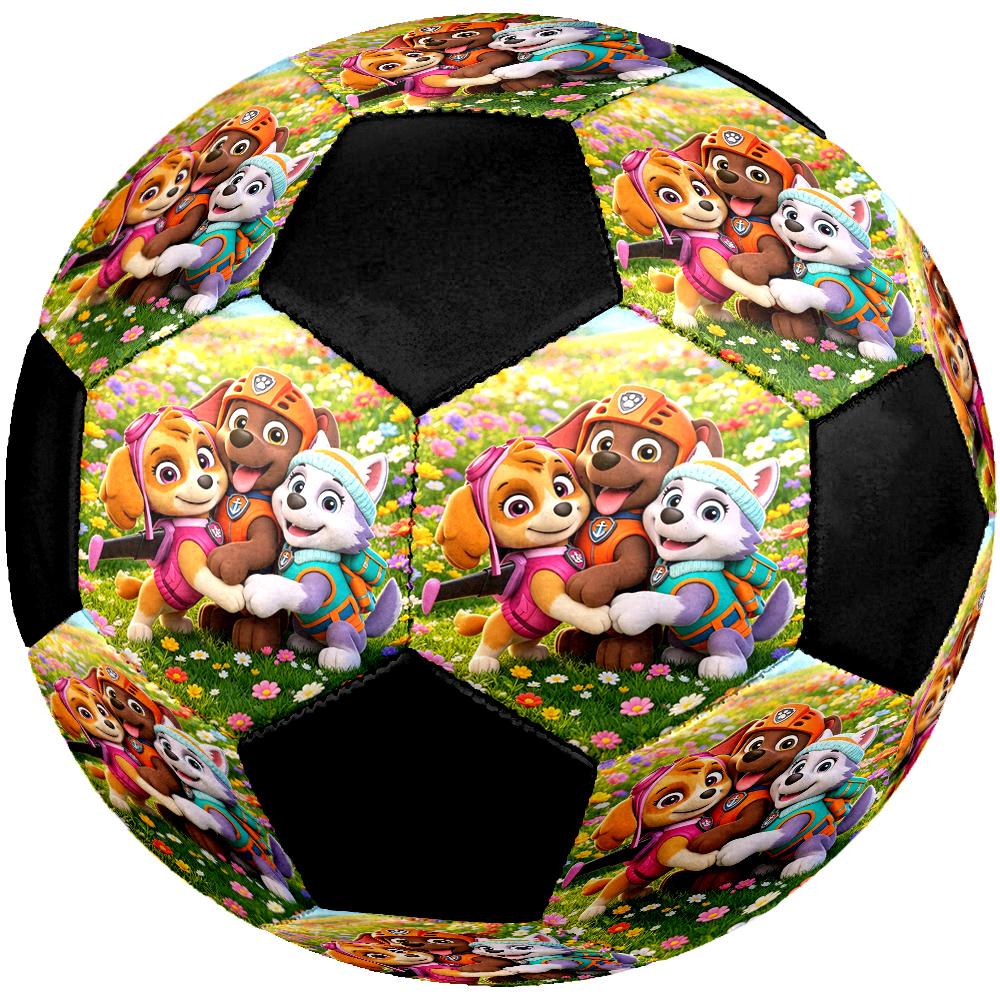 PAW Patrol Theme Size 5 Soccer Ball, Suitable for Both Indoor and Outdoor Matches, a Gift Suitable for Everyone.