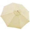 Top Quality 3m Diameter 8 Ribs Umbrella Canopy Replacement Patio Top Cover for Market Outdoor Beach Yard Patio Umbrella