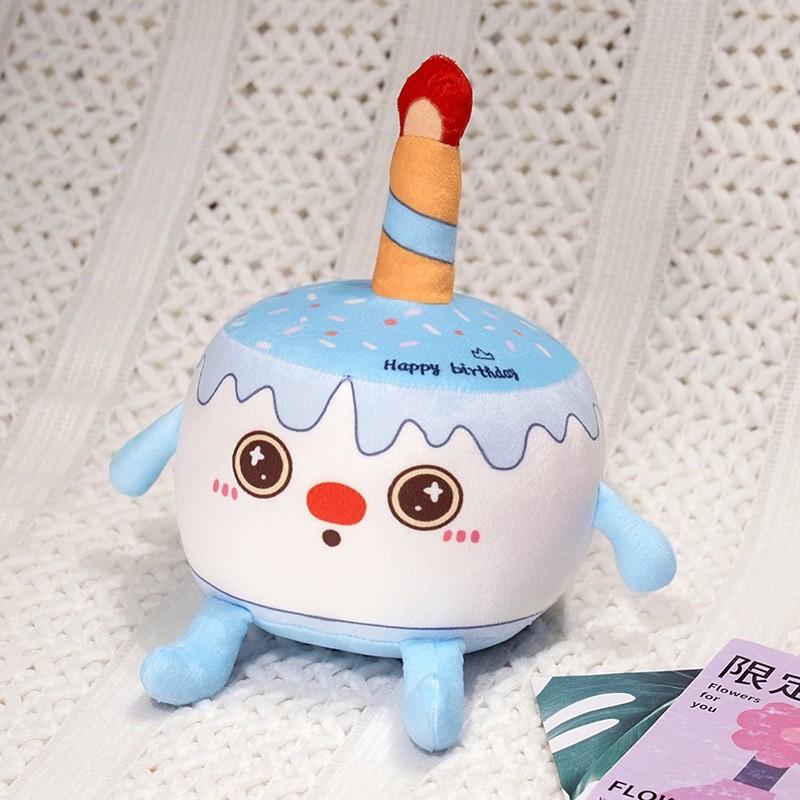 Pancake Chocolate Cake Story Plush Toy Soft Fruit Shaped Gift For Kids And Collectors
