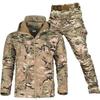 Camouflage Sharkskin Jacket Set Fleece Waterproof Tactical Set