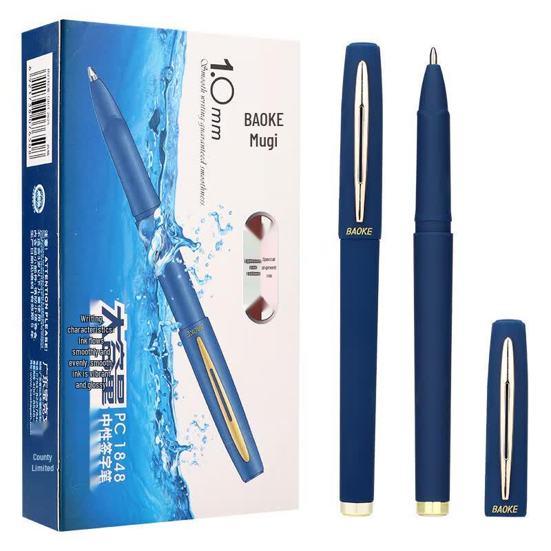 BAOKE PC1848 1.0mm Blue Gel Pen