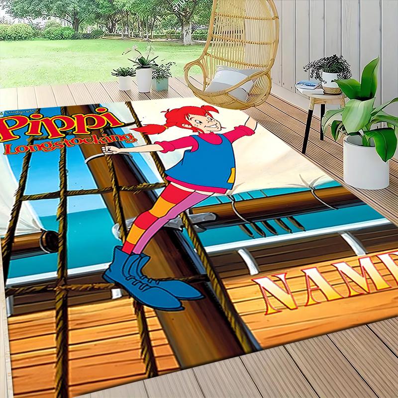 Custom Name Friendship Between Child Horse Carpet Rug Customizable Soft Washable Anti-Slip Home Living Room Sofa Mats Personalized Rug. 0909324