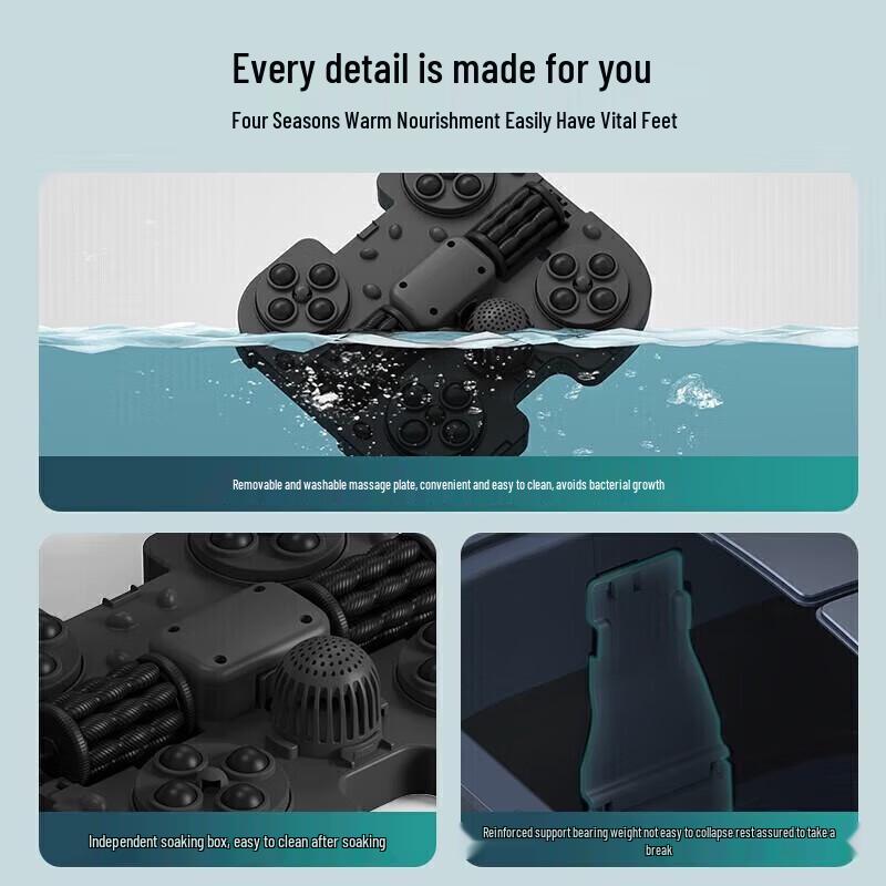 Philips PPM5103F Foldable Heated Foot & Calf Spa