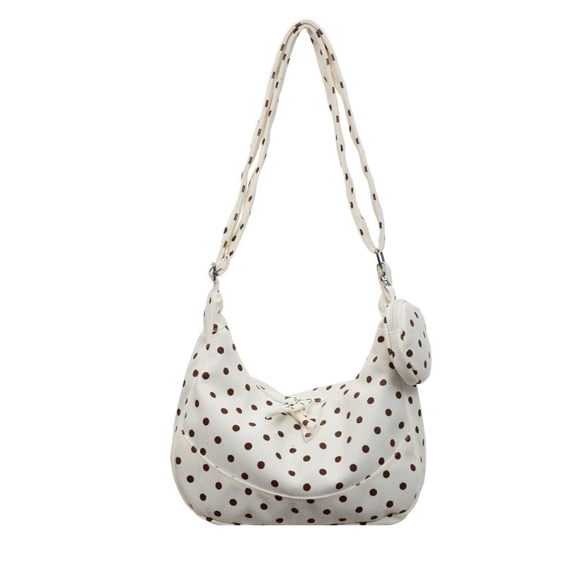 Polka Dot Shoulder Bag Women's Tote Bag