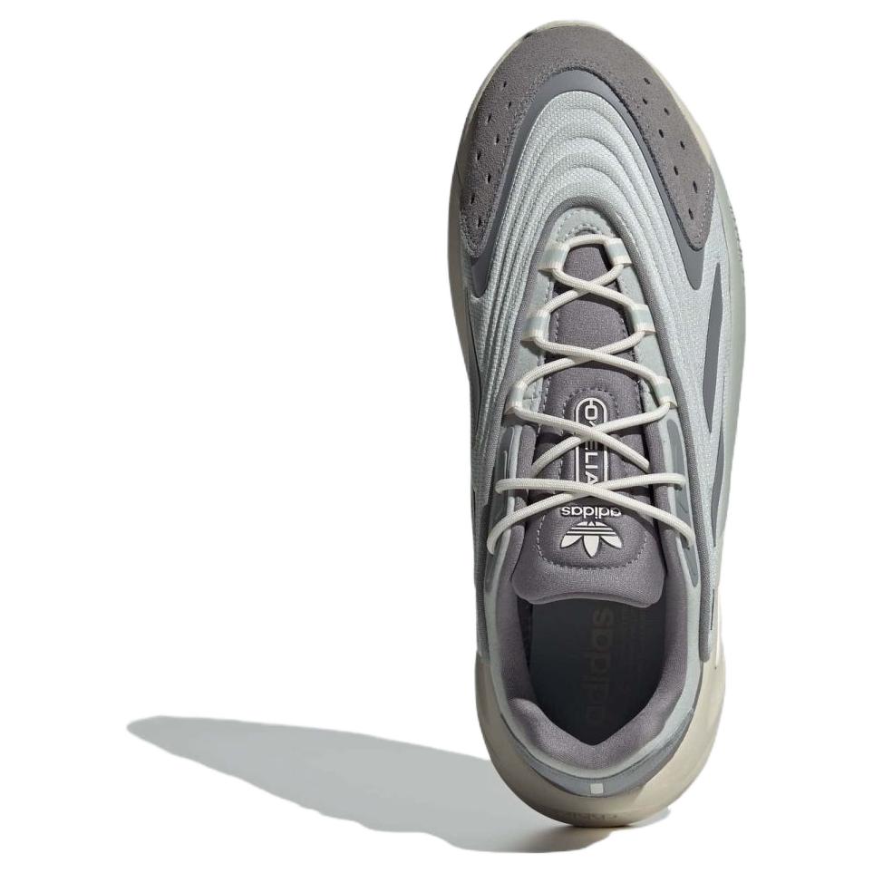 Adidas Originals Ozelia Comfortable Versatile Non-Slip Durable Low-Top Casual Running Shoes Unisex Sneakers Gray JH7367