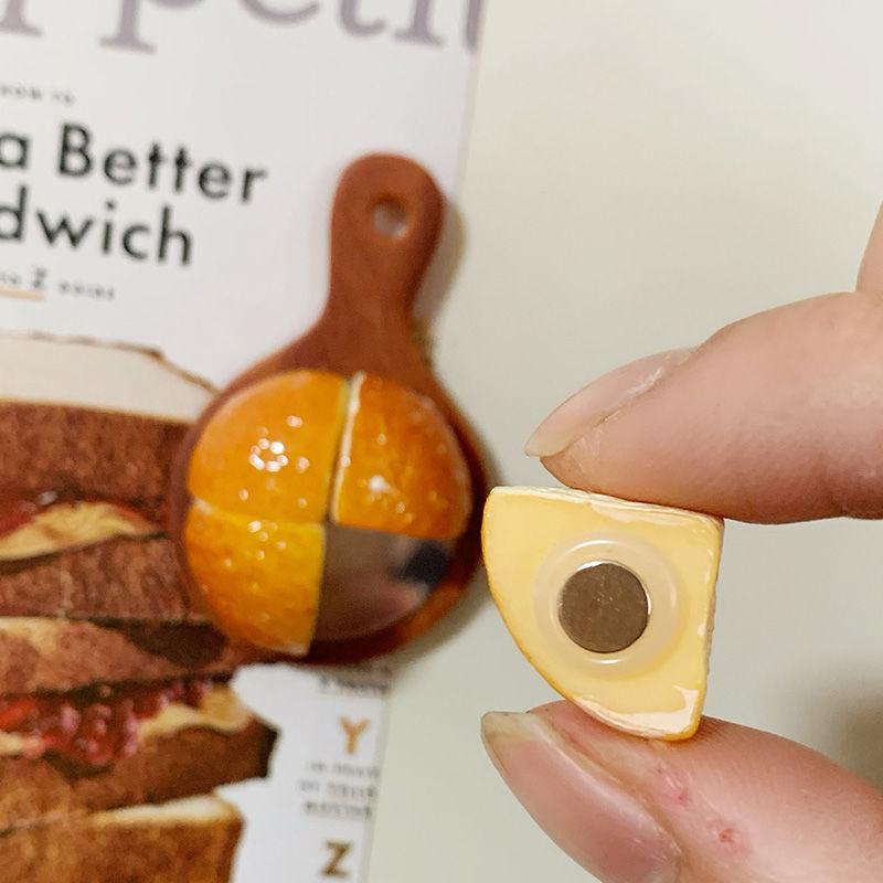 Mini Chopping Board Toaster Fridge Magnet,Cute Refrigerator Magnets Whiteboard Stickers,Refrigerator Magnets Decorative