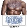 Waterproof Herbal Semi-Permanent Flower & Wings Sleeve Tattoo Sticker