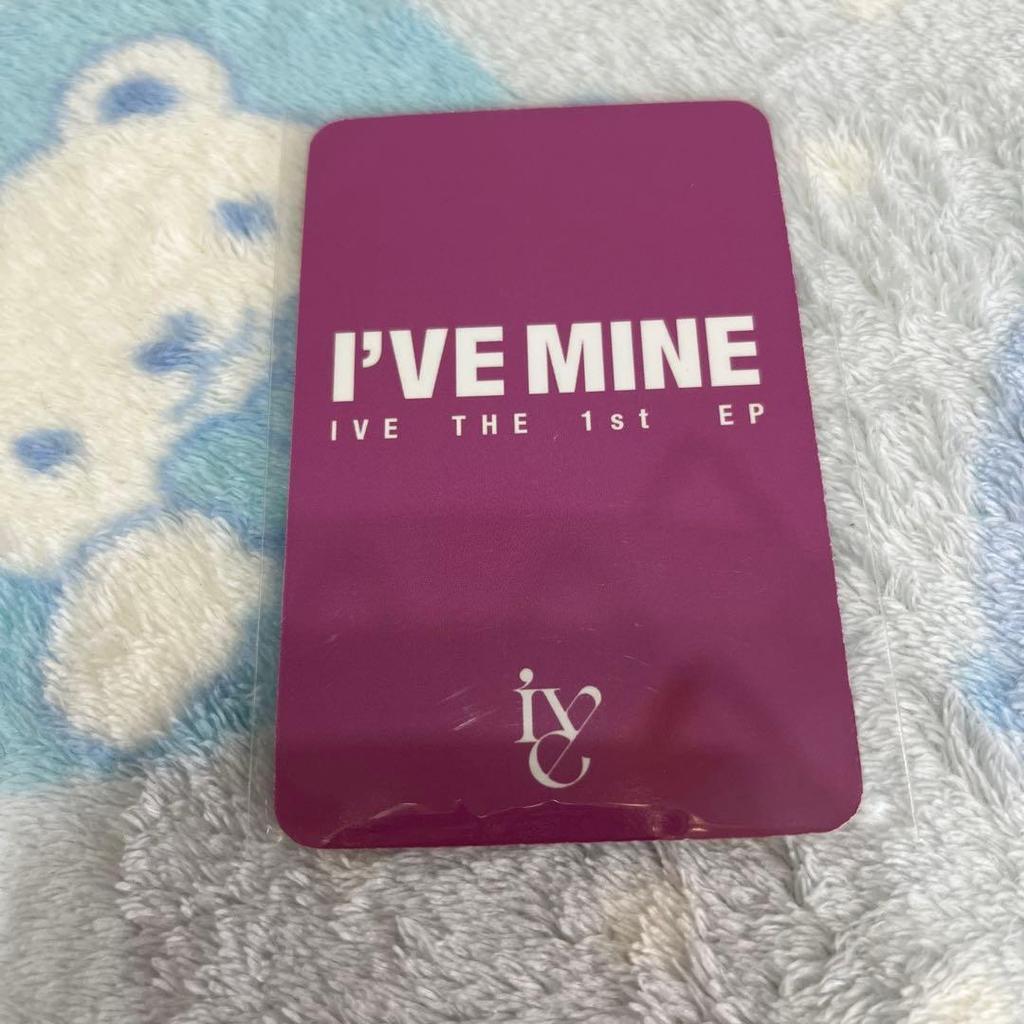 [USED] Ive Mine Apple Music Bonus Trading Card Wonyoung
