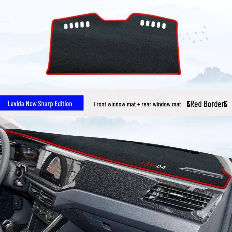 Volkswagen Lavida Dashboard Sunshade: Light-Blocking Console Pad for Interior Protection, Sharp Edition 24 Voyage.