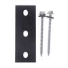 4Pcs Solar Panel Rotatable Elevation With Angle Bracket Roof Mounting Attachment Solar Panel Brackets Tilt Mounting Rail Support