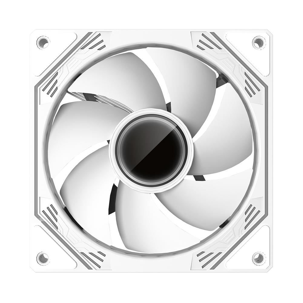 120mm Case Fan Cooler 5V 3Pin ARGB 12V 4PIN PWM Chassis Fan (White Forward) #C
