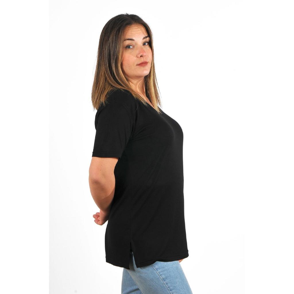Women's V-neck Large Size T-shirt Cty-cnd-01