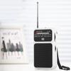 Pointer Radio Built-in Speaker Mini Radio Receiver Battery Operated Flashlight with 3.5mm Headphone Jack for Senior Home Walking