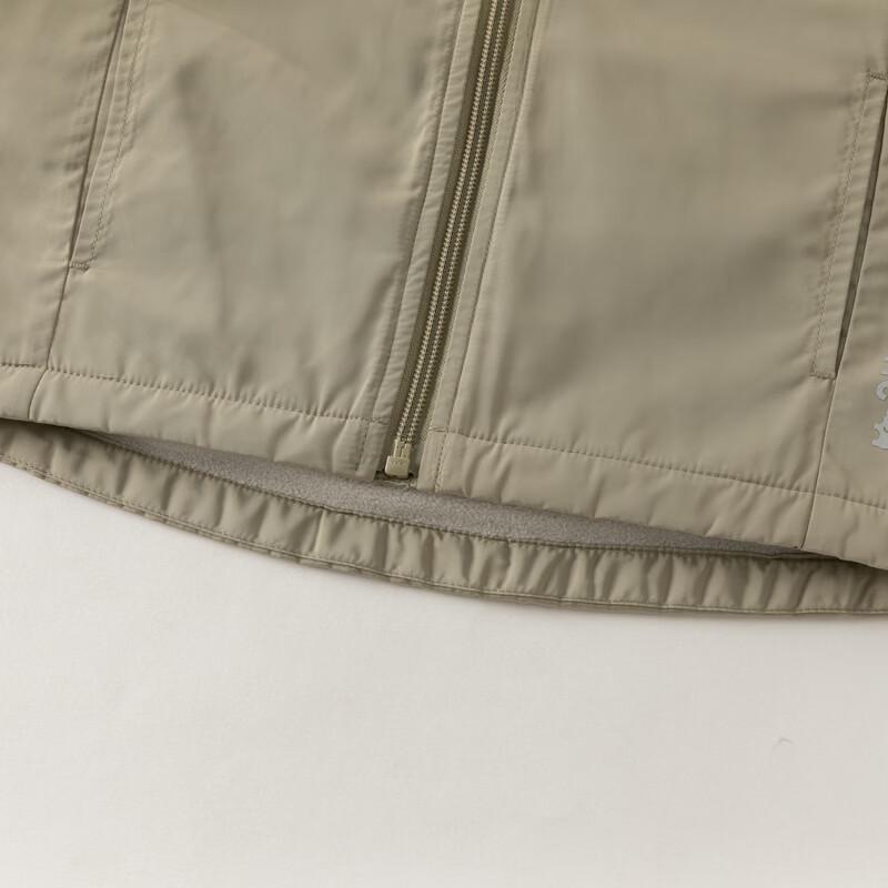 DAVE&BELLA Kids' Hooded Plush-Lined Windbreaker Jacket