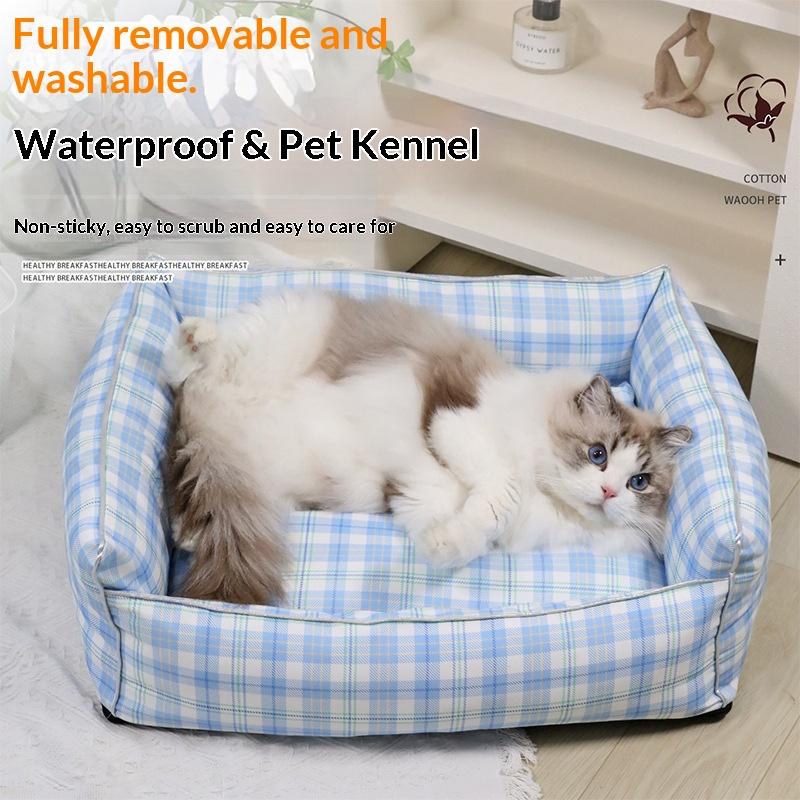 2026 New Bed For Dog Cats Puppy House Kennel For Indoor Dogs Small Medium Cat Pet Sofa Sleeping Bed Furniture Pet Supplies