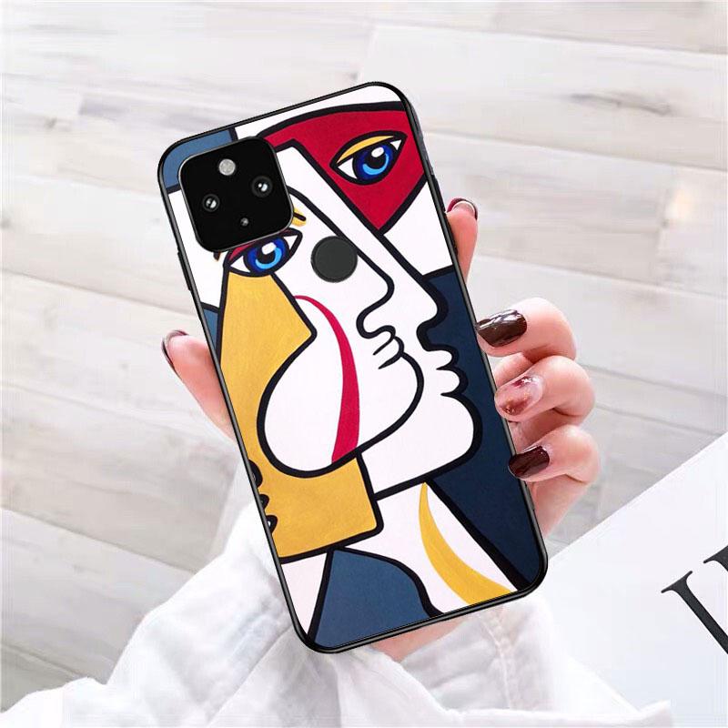 Picasso Abstract Art Painting Phone Case for Google Pixel 10 9 Pro XL 9A 8 7 6 Pro Pixel 8A 7A 6A Pixel 8 7 6 5