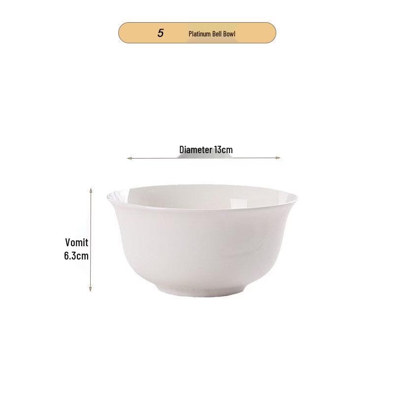 Abay Bone China Rice Bowl Set