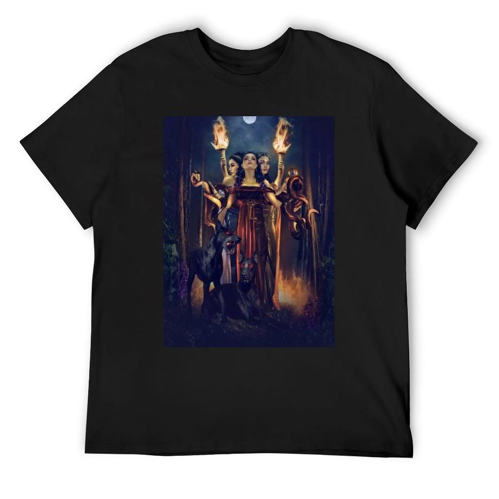 Hekate T-shirt odzież uliczna figurki anime męskie koszulki wysoka jakość