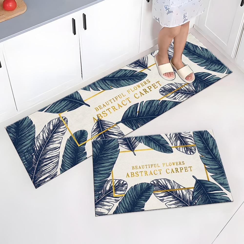Tappeto da cucina semplice in stile nordico alla moda, tappeto da casa, decorazione moderna per la casa