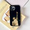 J-Junior H Phone Case For iPhone 17,16,15,14,13,12,11 Plus,Pro Max,XS,Colorful Silver Black Cover