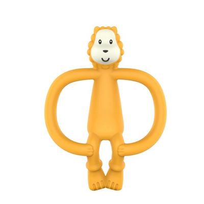 Matchstick Monkey Soft Silicone Teether, Nozzle, Lion Monkey, Korean Baby Products
