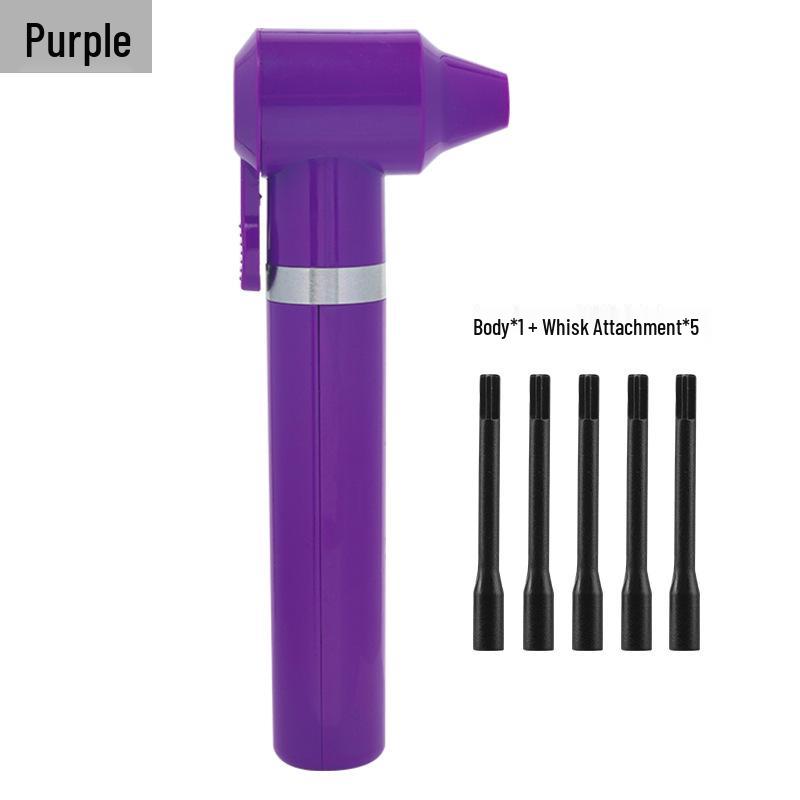 

Handheld Tattoo Ink Mixer with 5 Mixing Sticks – Beauty Tool for Mixing Pigments фіолетовий
