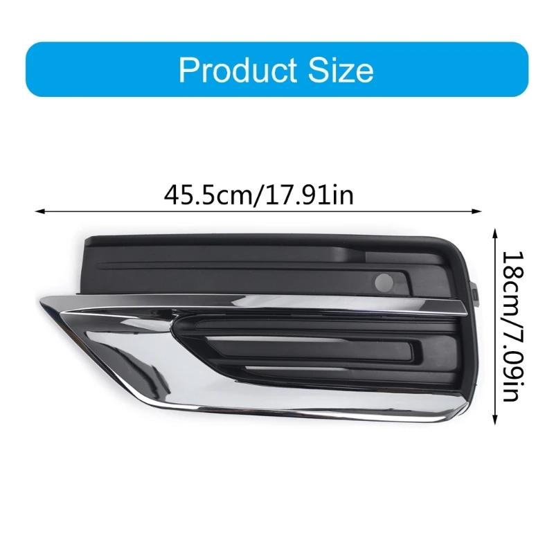 1pc Left/Right Car Front Lower Bumper Grilles Trim Chrome Cover 31663539 31663514 For Volvo XC90 2020 2025 2025 2025 2025 Parts
