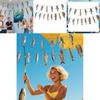 Fisch Party Banner zur Veranstaltungsdekoration Papier Zugflaggen für Feiern