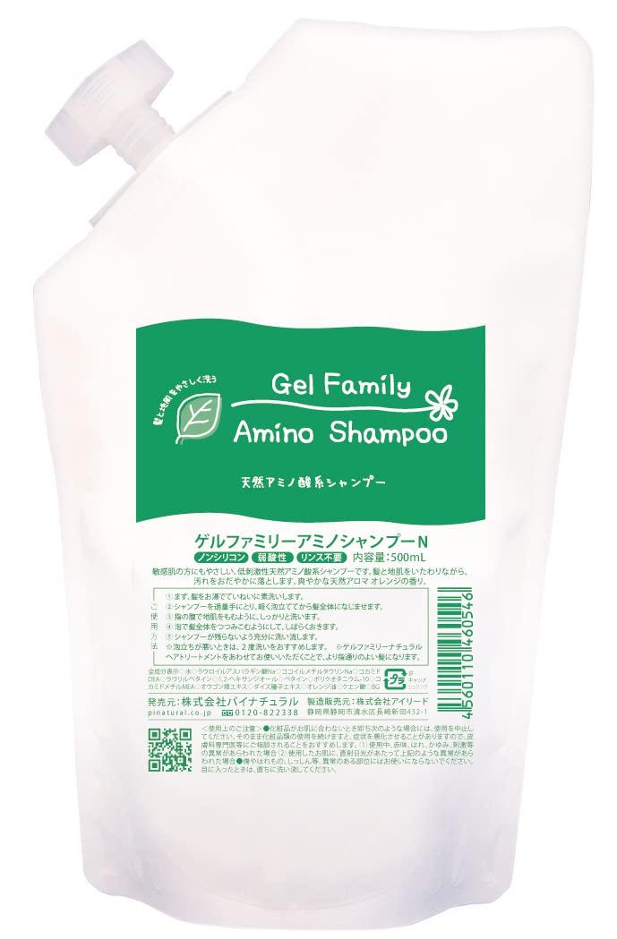 

Gel Family Pinatural Amino Шампунь N Сменная упаковка 500 мл